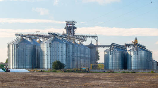 Silo für Lebensmittel
