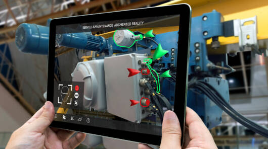 Augmented-Reality-Tablet-Wartung